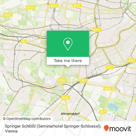 Springer Schlößl (Seminarhotel Springer-Schloessl) map