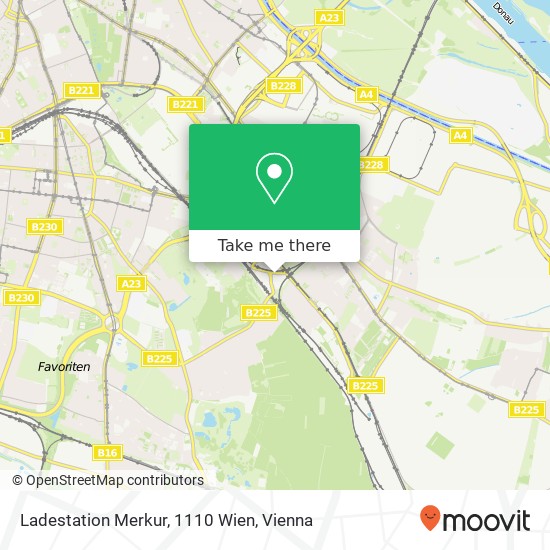 Ladestation Merkur, 1110 Wien map