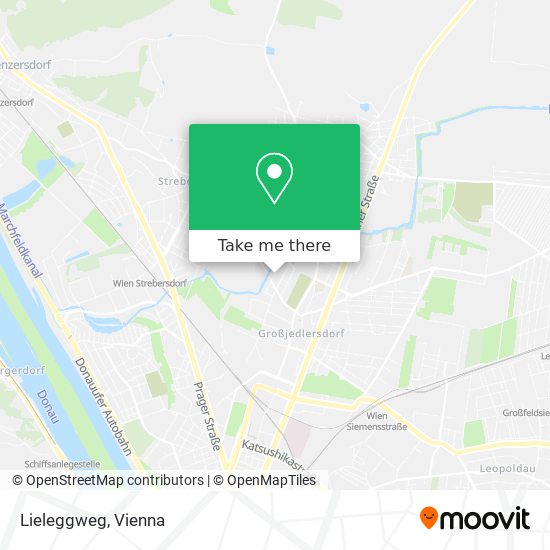 Lieleggweg map