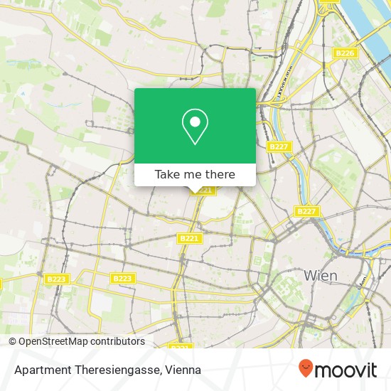 Apartment Theresiengasse map