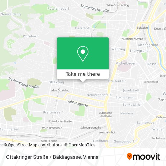 Ottakringer Straße / Baldiagasse map