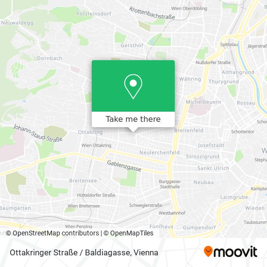 Ottakringer Straße / Baldiagasse map