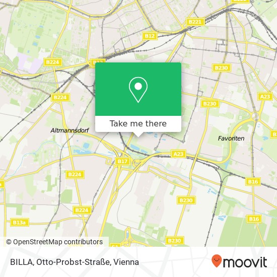 BILLA, Otto-Probst-Straße map