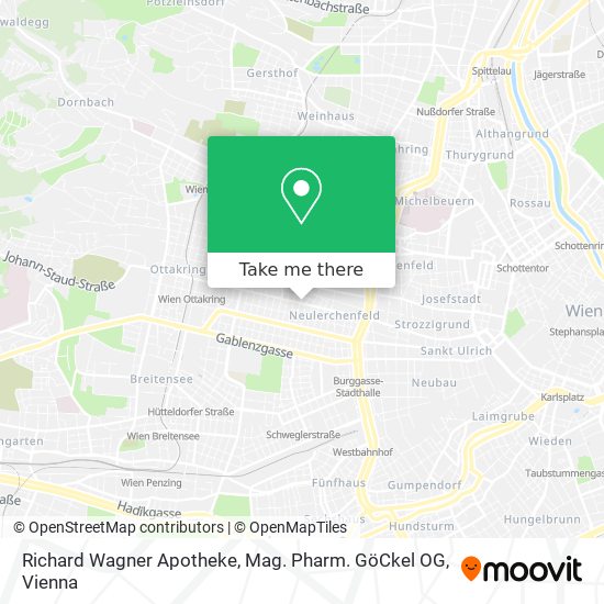 Richard Wagner Apotheke, Mag. Pharm. GöCkel OG map