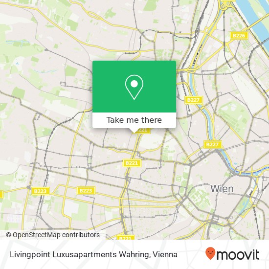 Livingpoint Luxusapartments Wahring map