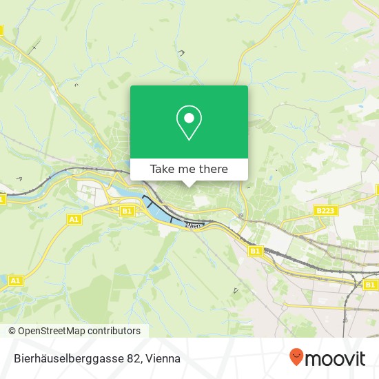 Bierhäuselberggasse 82 map