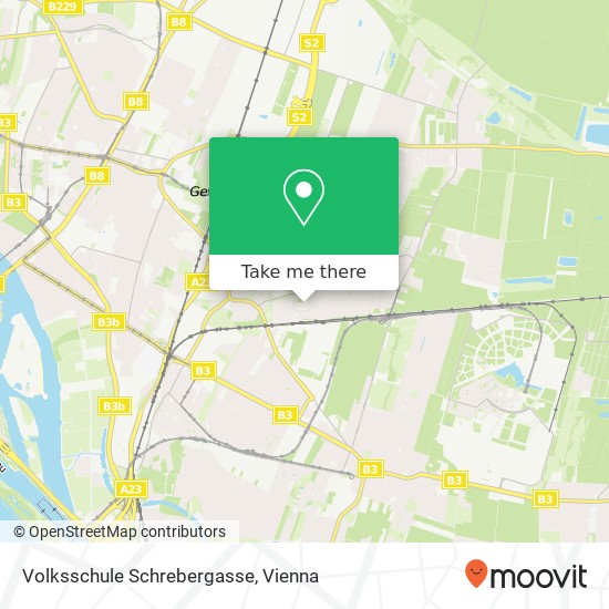 Volksschule Schrebergasse map