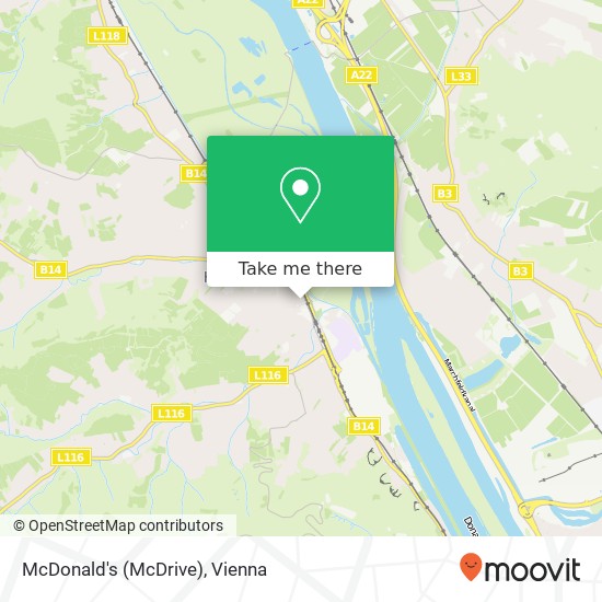 McDonald's (McDrive) map