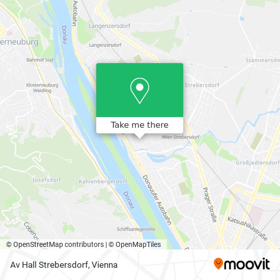 Av Hall Strebersdorf map