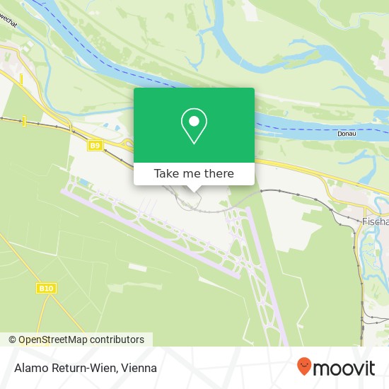 Alamo Return-Wien map