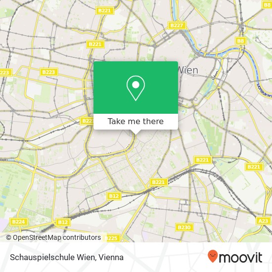 Schauspielschule Wien map
