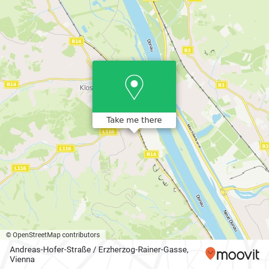 Andreas-Hofer-Straße / Erzherzog-Rainer-Gasse map