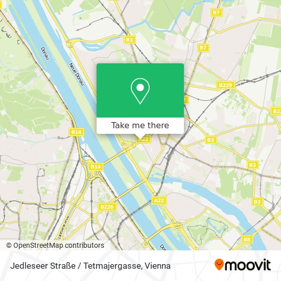 Jedleseer Straße / Tetmajergasse map