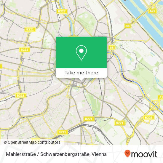 Mahlerstraße / Schwarzenbergstraße map