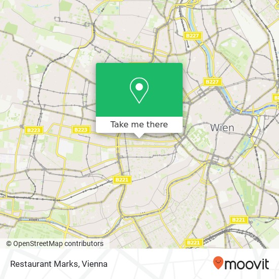 Restaurant Marks map