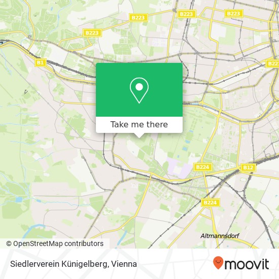 Siedlerverein Künigelberg map