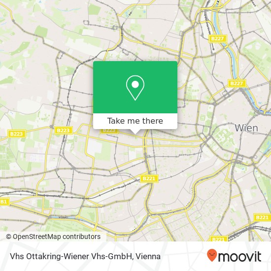 Vhs Ottakring-Wiener Vhs-GmbH map