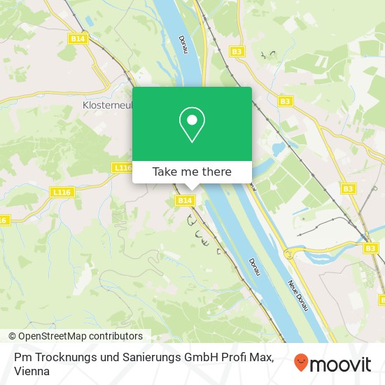 Pm Trocknungs und Sanierungs GmbH Profi Max map