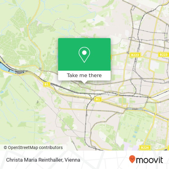 Christa Maria Reinthaller map