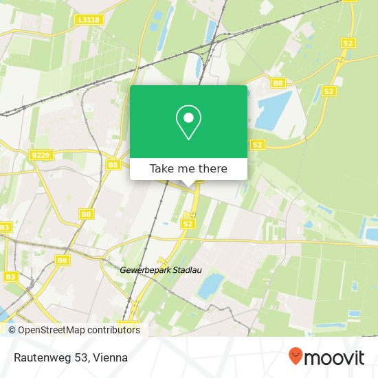 Rautenweg 53 map