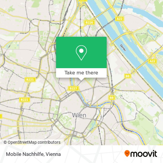 Mobile Nachhilfe map