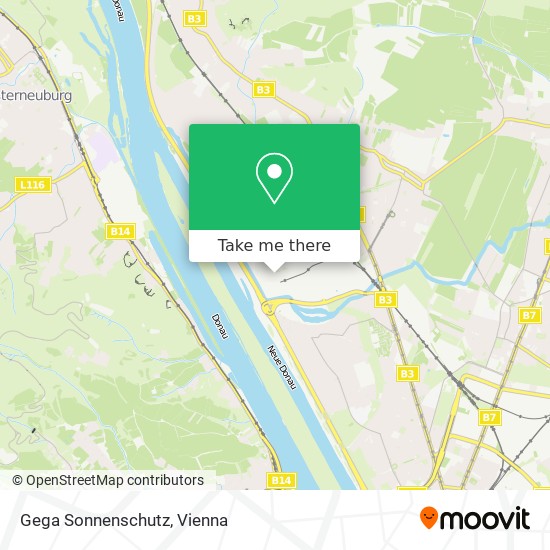 Gega Sonnenschutz map