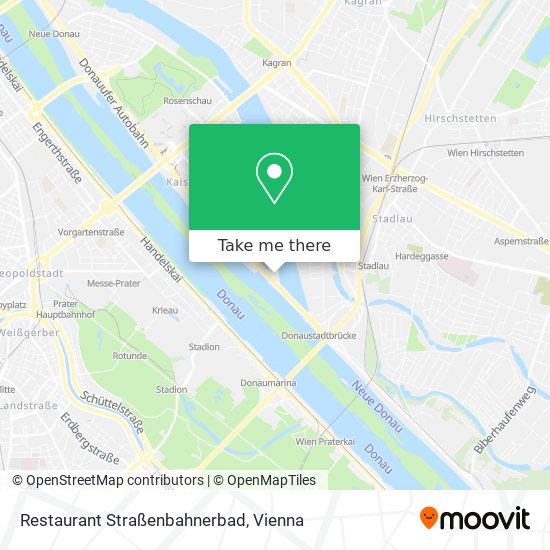 Restaurant Straßenbahnerbad map