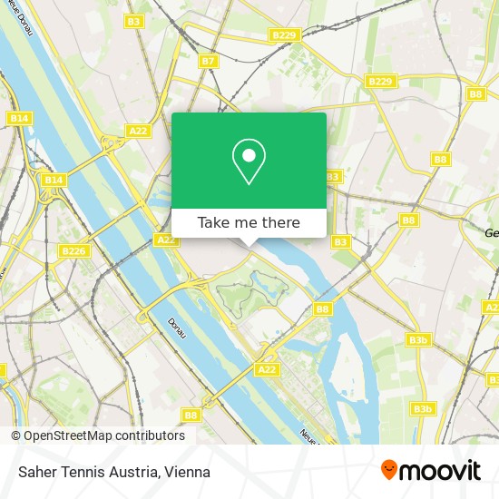 Saher Tennis Austria map