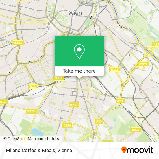 Milano Coffee & Meals map