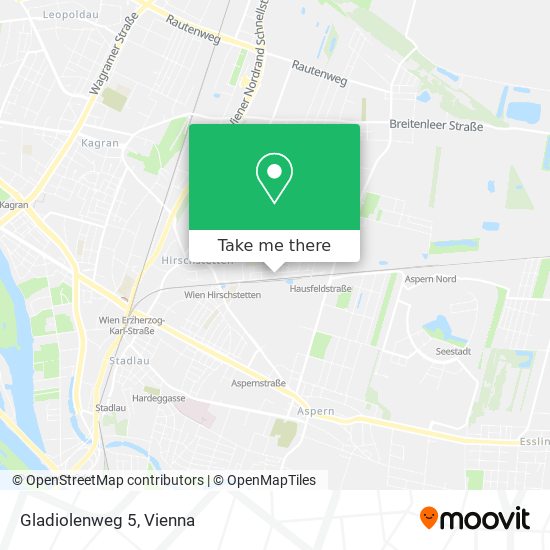 Gladiolenweg 5 map