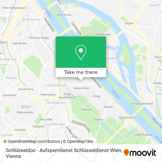Schlüsseldoc - Aufsperrdienst Schlüsseldienst Wien map