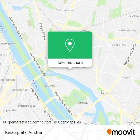 Kinzerplatz map