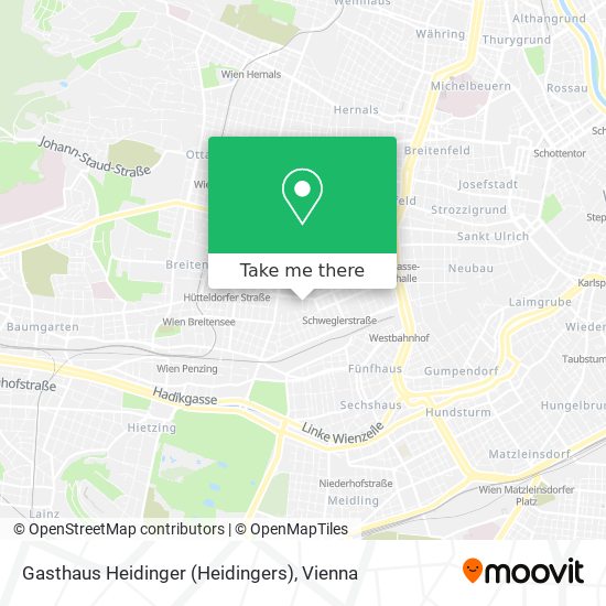 Gasthaus Heidinger (Heidingers) map