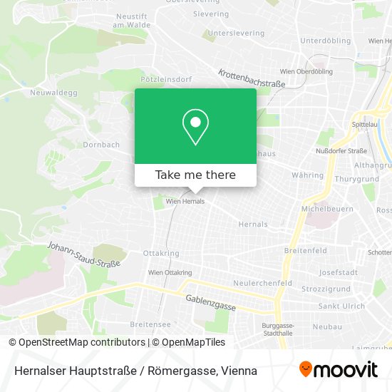 Hernalser Hauptstraße / Römergasse map