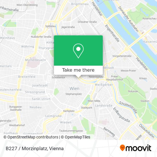 B227 / Morzinplatz map