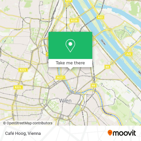 Café Hoog map