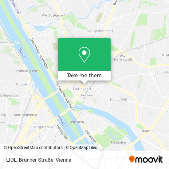 LIDL, Brünner Straße map
