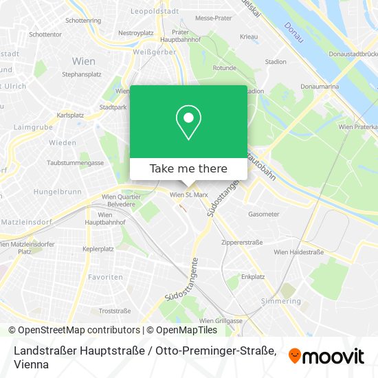Landstraßer Hauptstraße / Otto-Preminger-Straße map