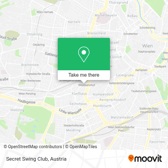 Secret Swing Club map