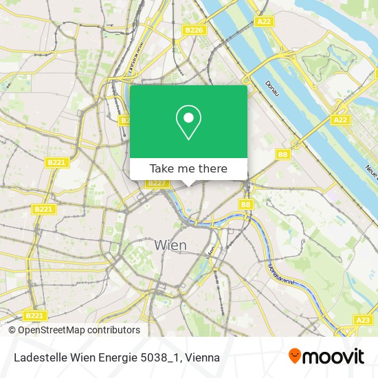 Ladestelle Wien Energie 5038_1 map
