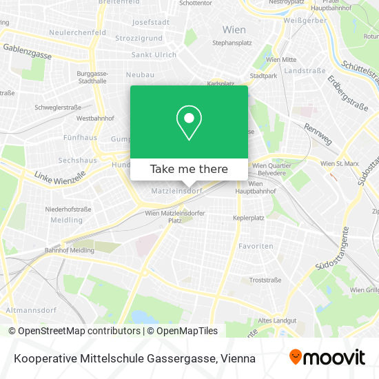 Kooperative Mittelschule Gassergasse map