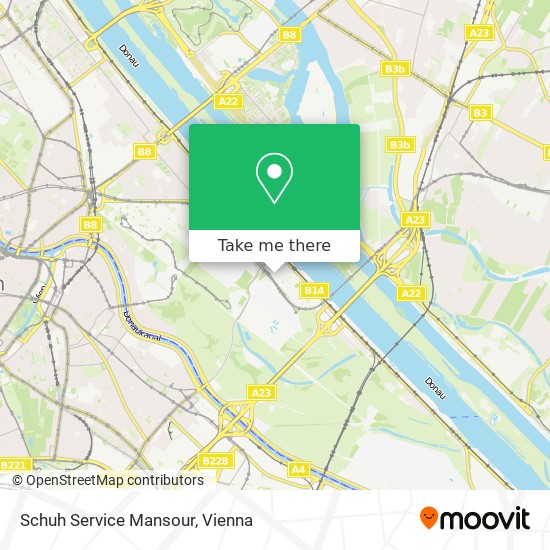 Schuh Service Mansour map