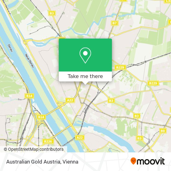 Australian Gold Austria map