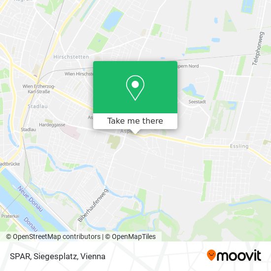 SPAR, Siegesplatz map