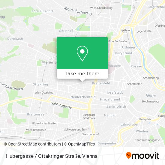 Hubergasse / Ottakringer Straße map