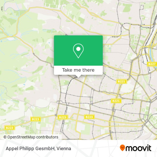 Appel Philipp GesmbH map