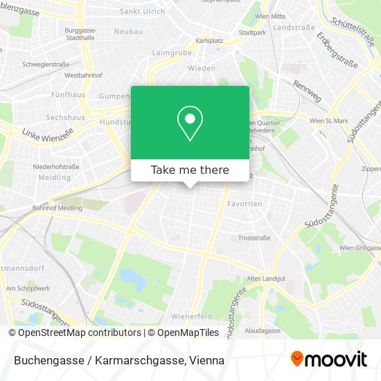 Buchengasse / Karmarschgasse map