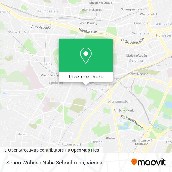 Schon Wohnen Nahe Schonbrunn map