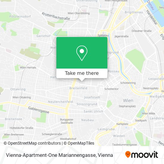 Vienna-Apartment-One Mariannengasse map