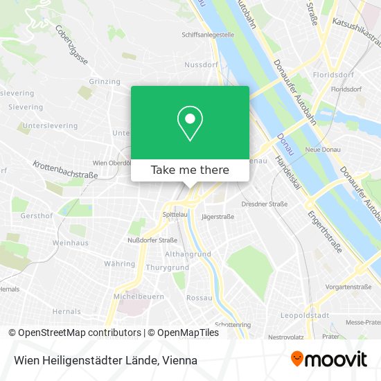 Wien Heiligenstädter Lände map